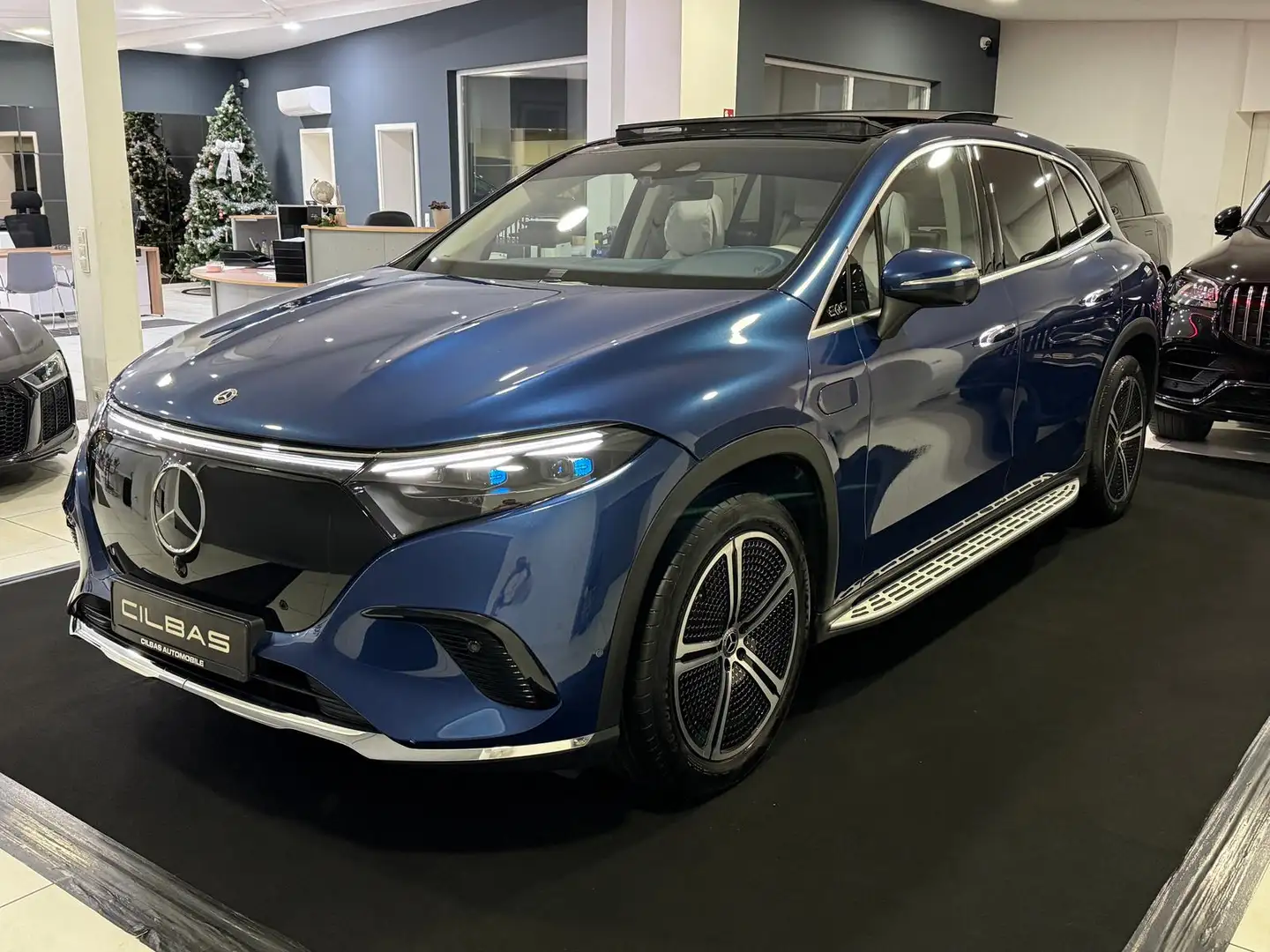 Mercedes-Benz EQS SUV 450+ *HYPERSCREEN*PANO*360*MASSAGE*HUD* Alb - 2