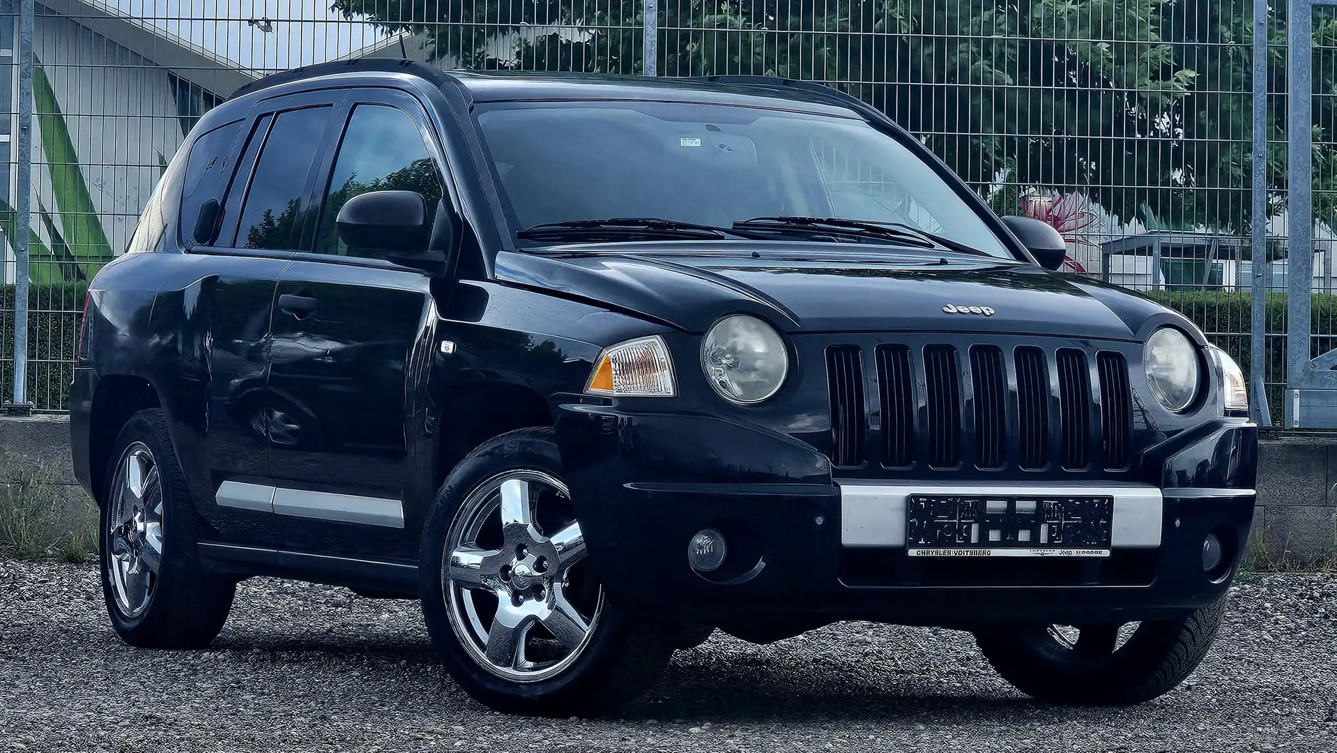 Jeep Compass Limited 4X4 Automatik Anhängervorrichtung Leder Black - 1