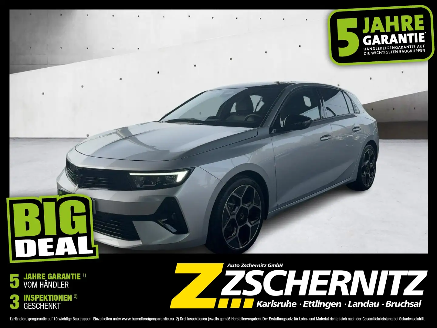 Opel Astra 1.2 Turbo Ultimate ACC*LED*CarPlay*Head-up Gris - 1