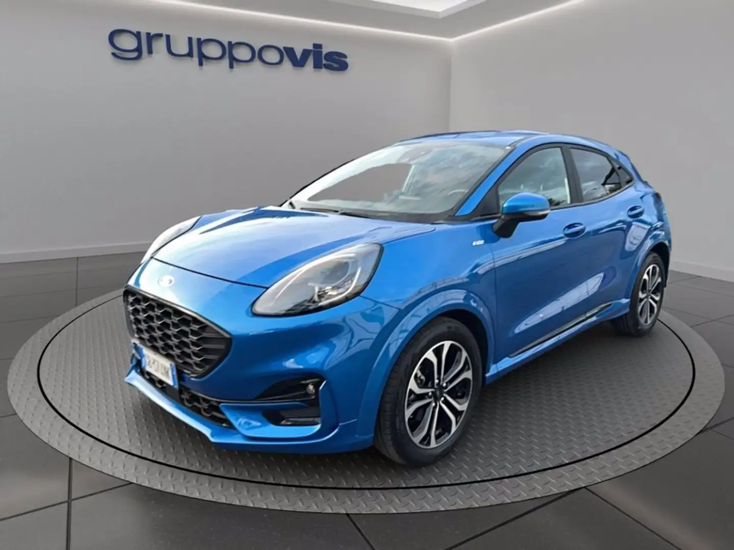 Ford Puma m-hybrid ST-Line Automatica Blau - 1