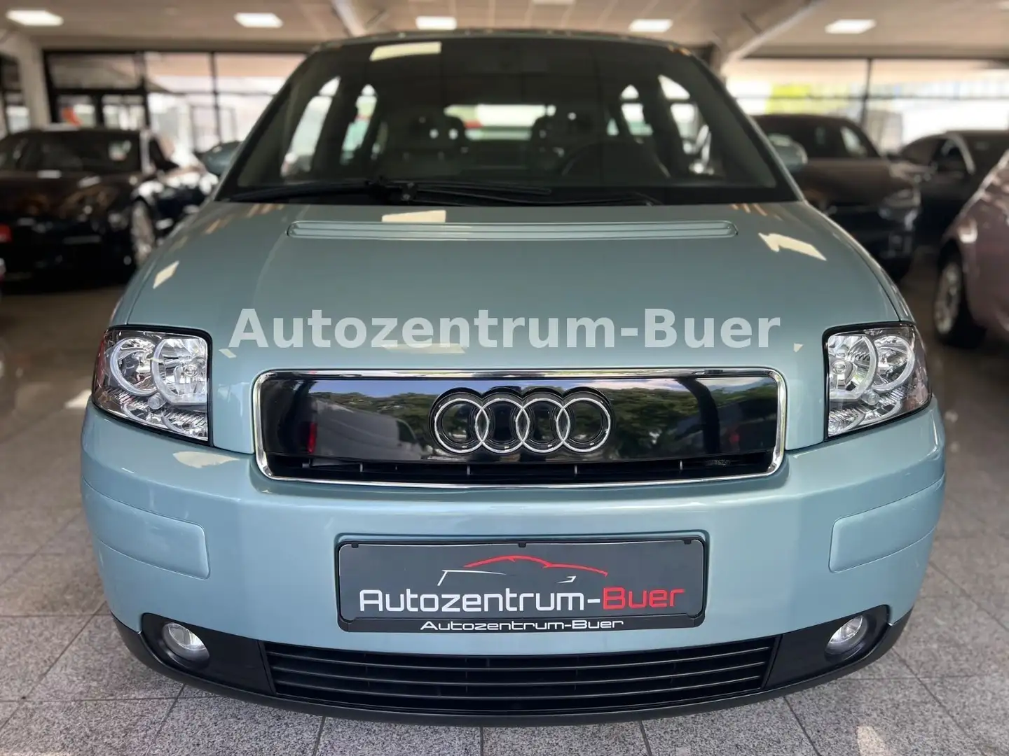 Audi A2 1.2 TDI Automatik aus 1.Hand/Scheckheft Grün - 1