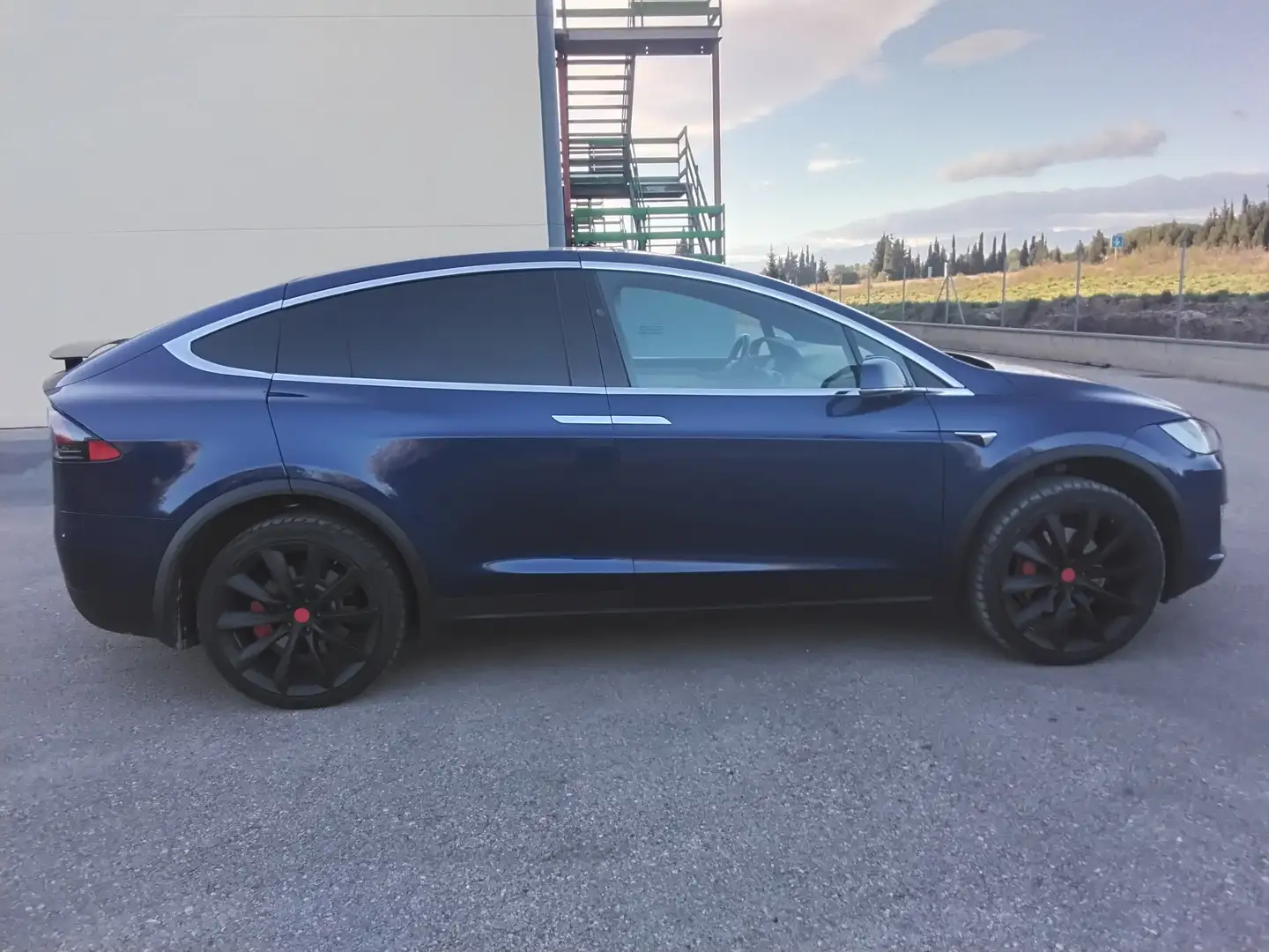 Tesla Model X Model X Long Range AWD Azul - 2