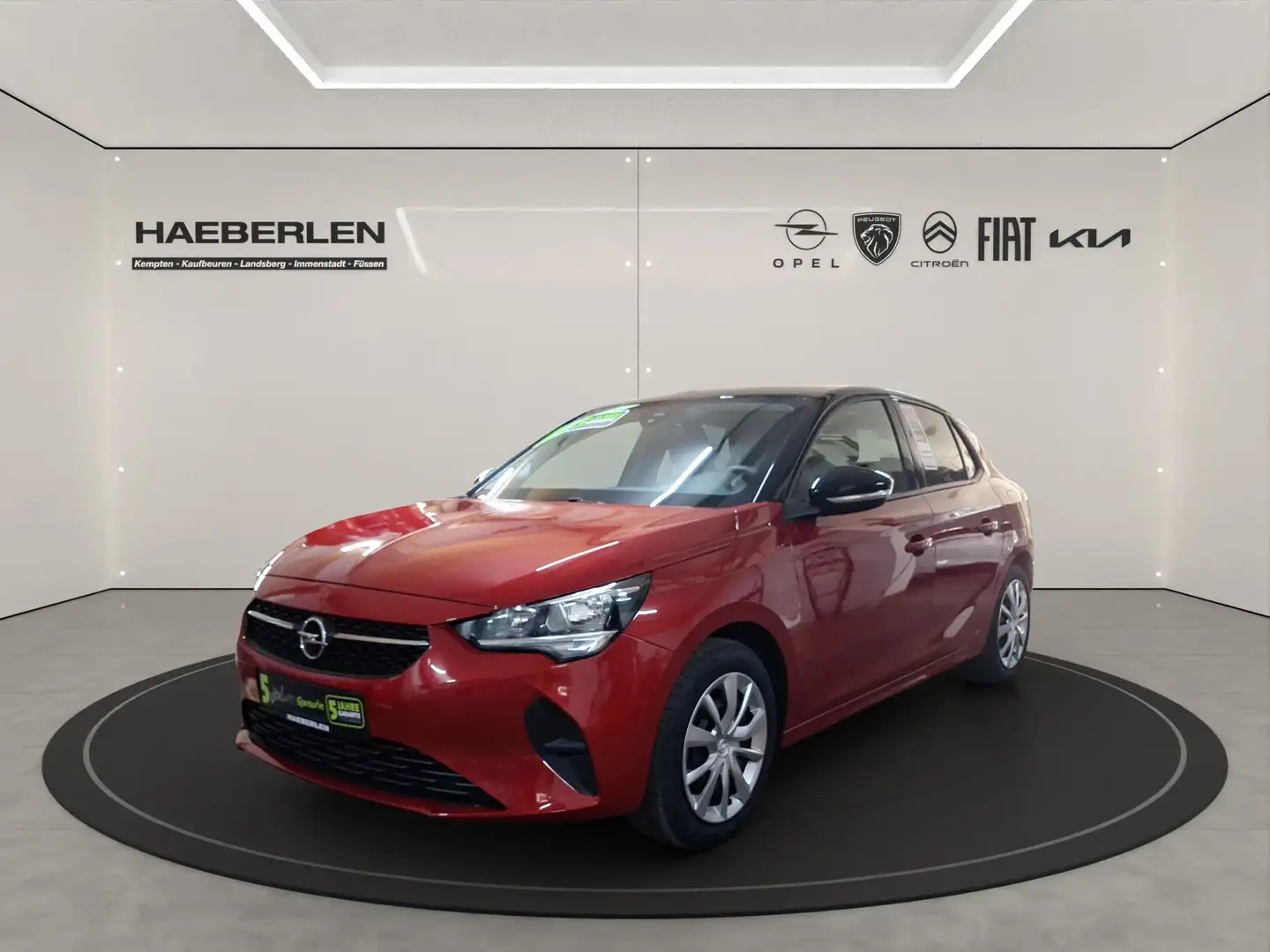 Opel Corsa F 1.2 Edition SpurH Klima DAB Rot - 2