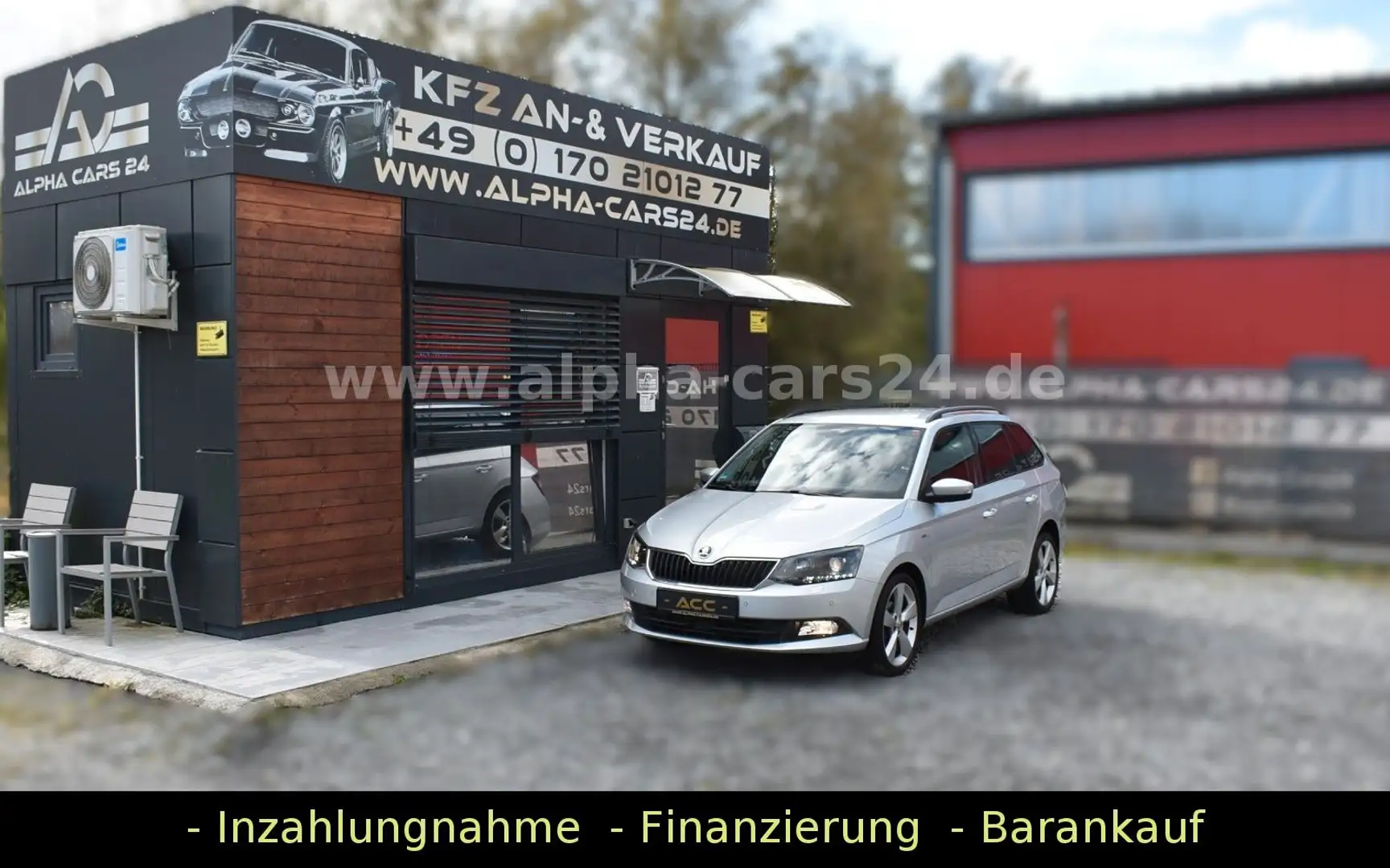 Skoda Fabia Combi Clever ACC PDC Xenon 2.Hand Garantie Silber - 2