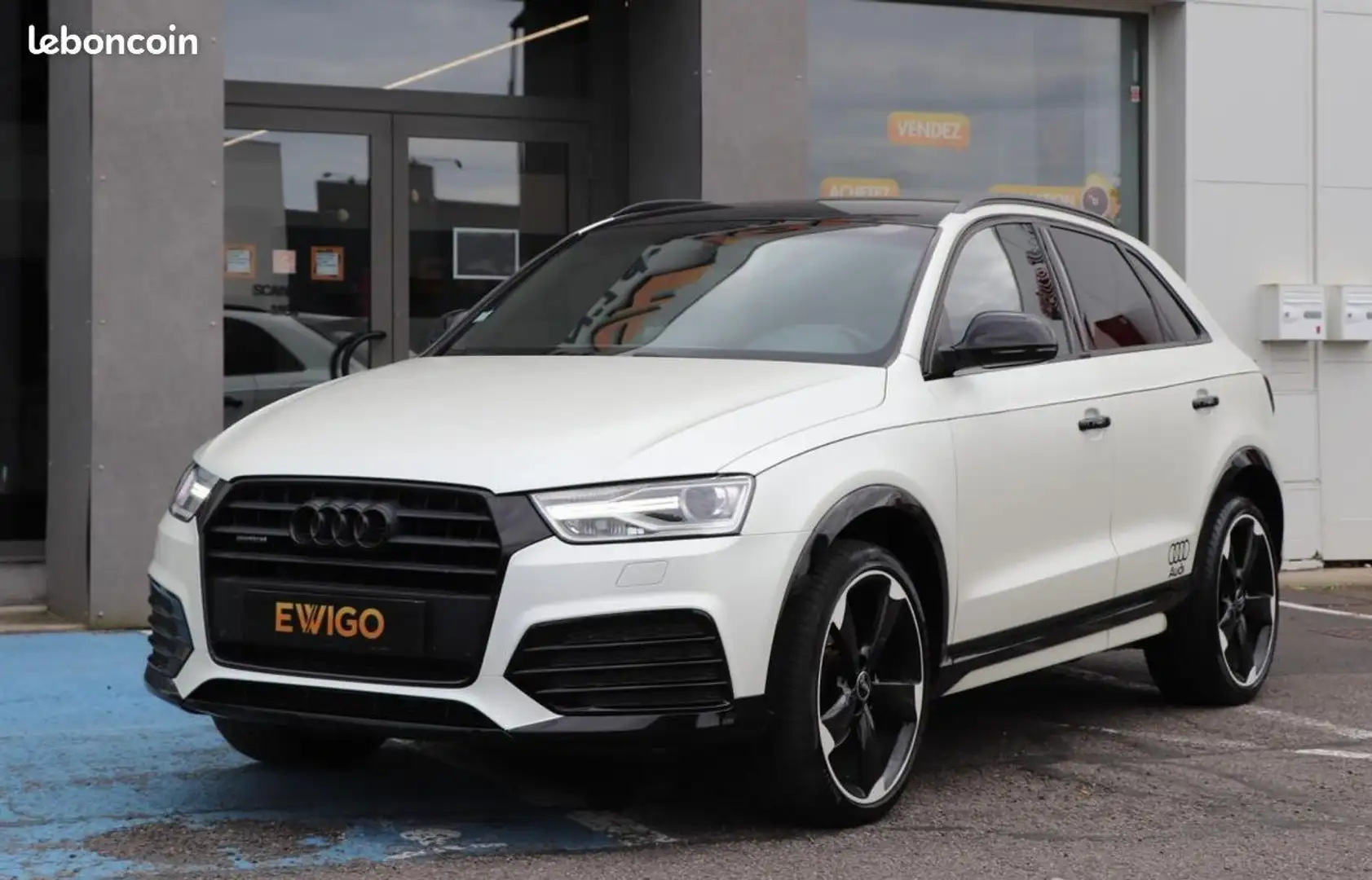 Audi Q3 2.0 TFSI 220 S-LINE QUATTRO S-TRONIC BVA Blanc - 1
