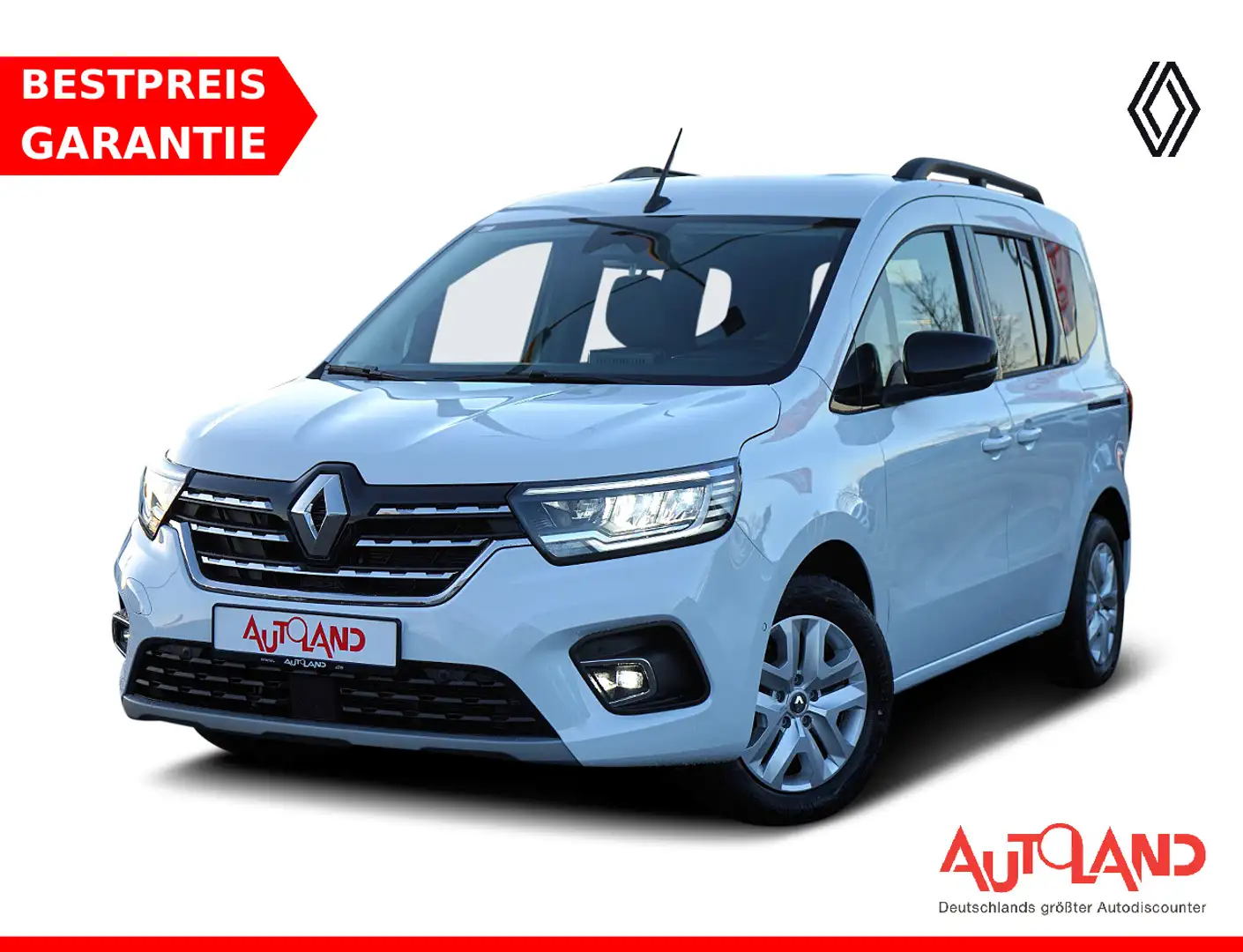 Renault Kangoo TCe 130 LED Navi SHZ Kamera Weiß - 1