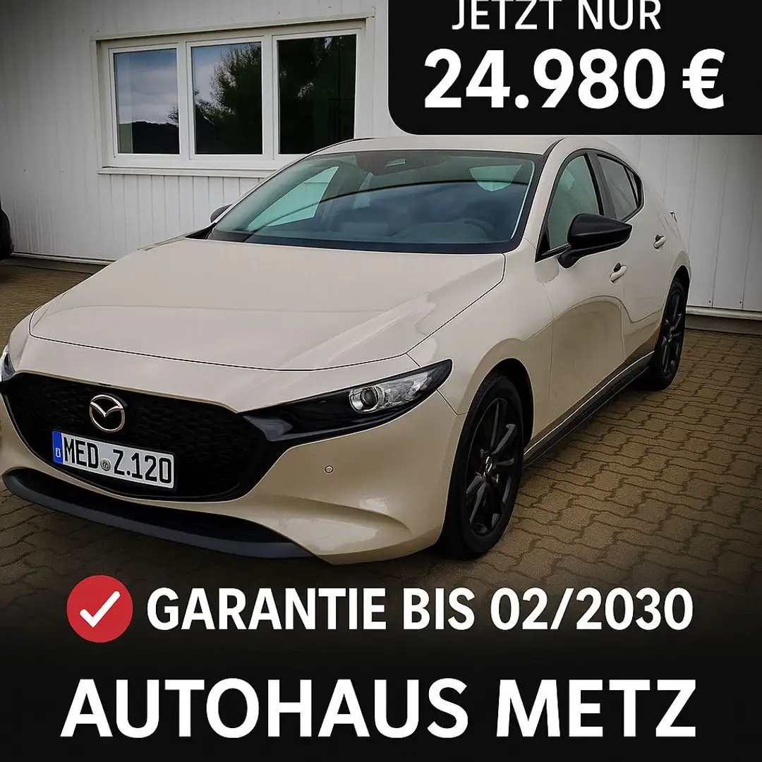 Mazda 3 Mazda3 S SKYACTIV-G 2.0 M Hybrid 6GS AL-HOMURA Beige - 1