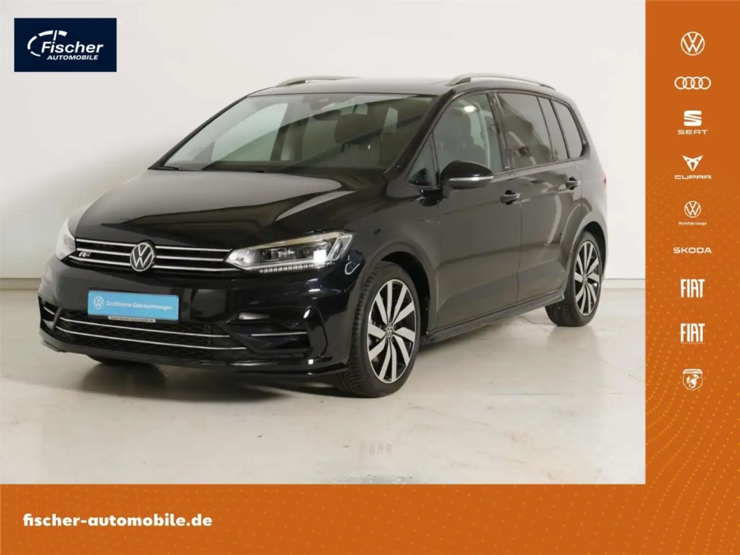 Volkswagen Touran 1.5 TSI R-Line Schwarz - 1