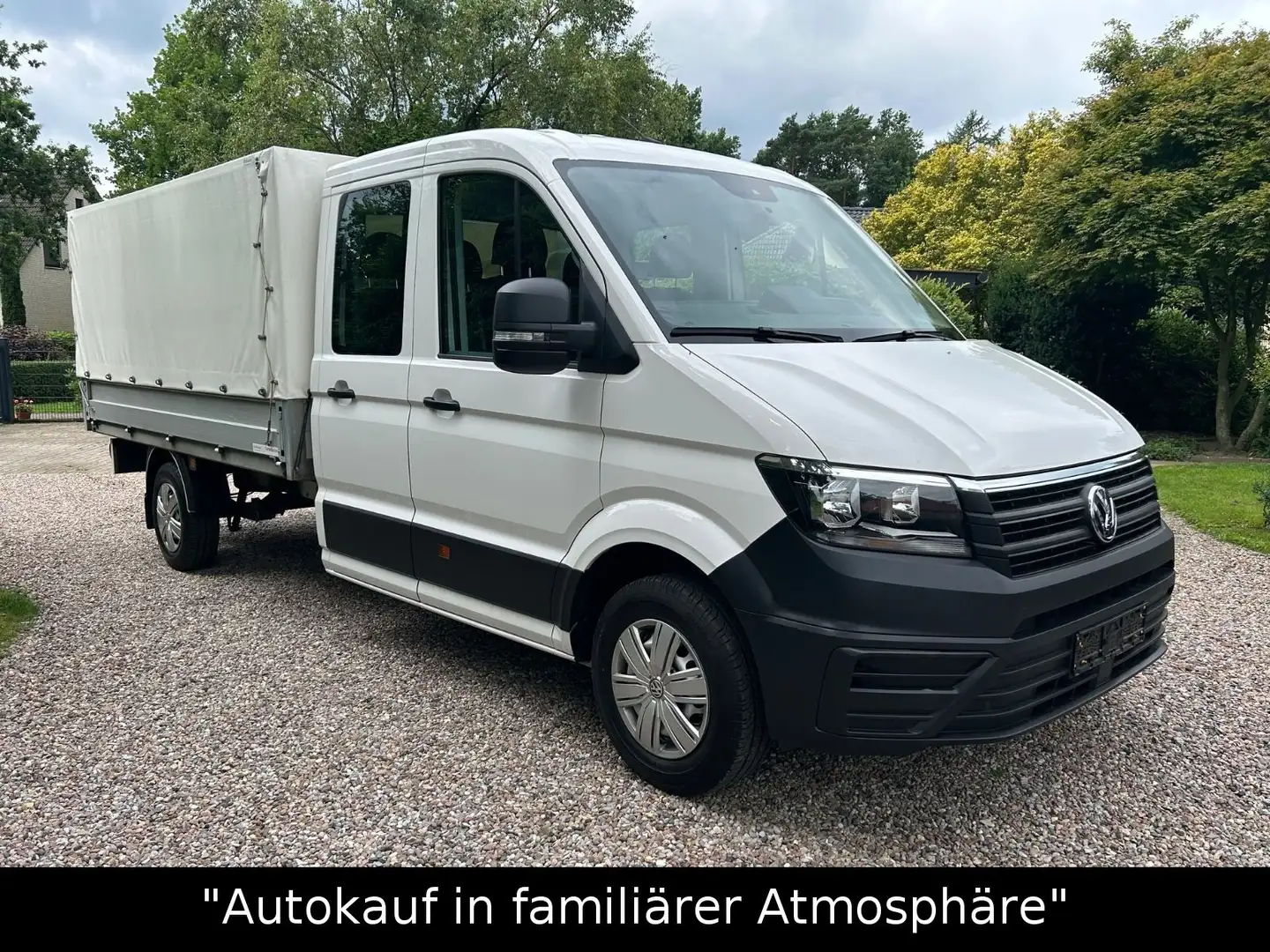 Volkswagen Crafter Pritsche 35 DOKA MAXI 8-GANG+TEMPO Weiß - 1