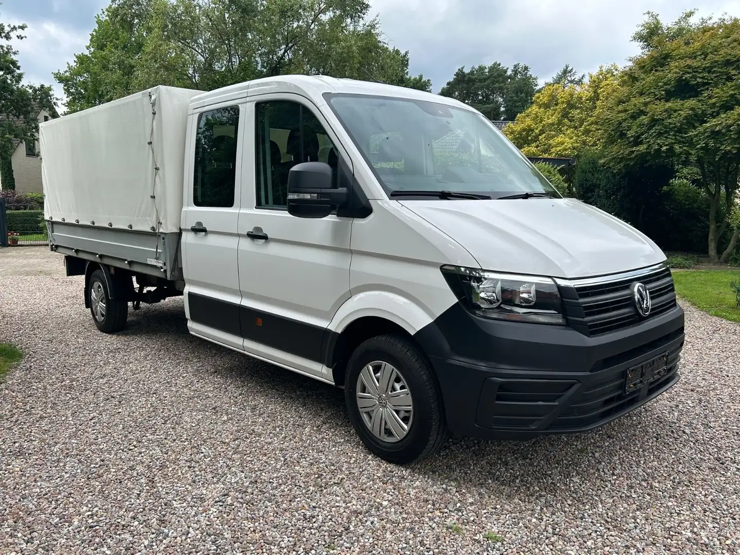 Volkswagen Crafter Pritsche 35 DOKA MAXI 8-GANG+TEMPO Weiß - 1