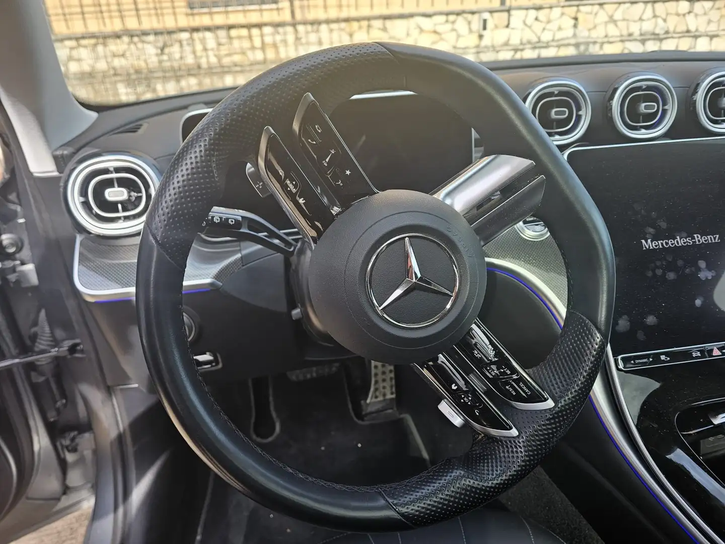 Mercedes-Benz C 300 Classe C-S206 SW 2021 SW d mhev Premium Pro auto Grigio - 2