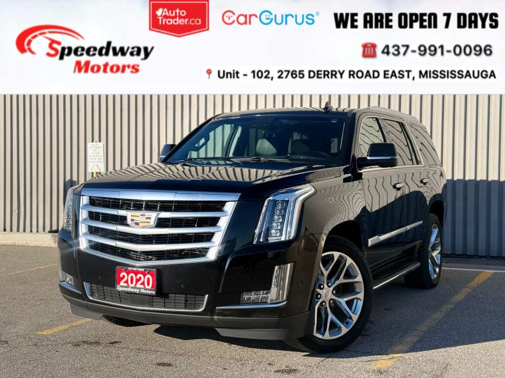 2020 Cadillac Escalade Premium Luxury NO ACCIDENT/ BACKUP CAMERA/ HEADS U