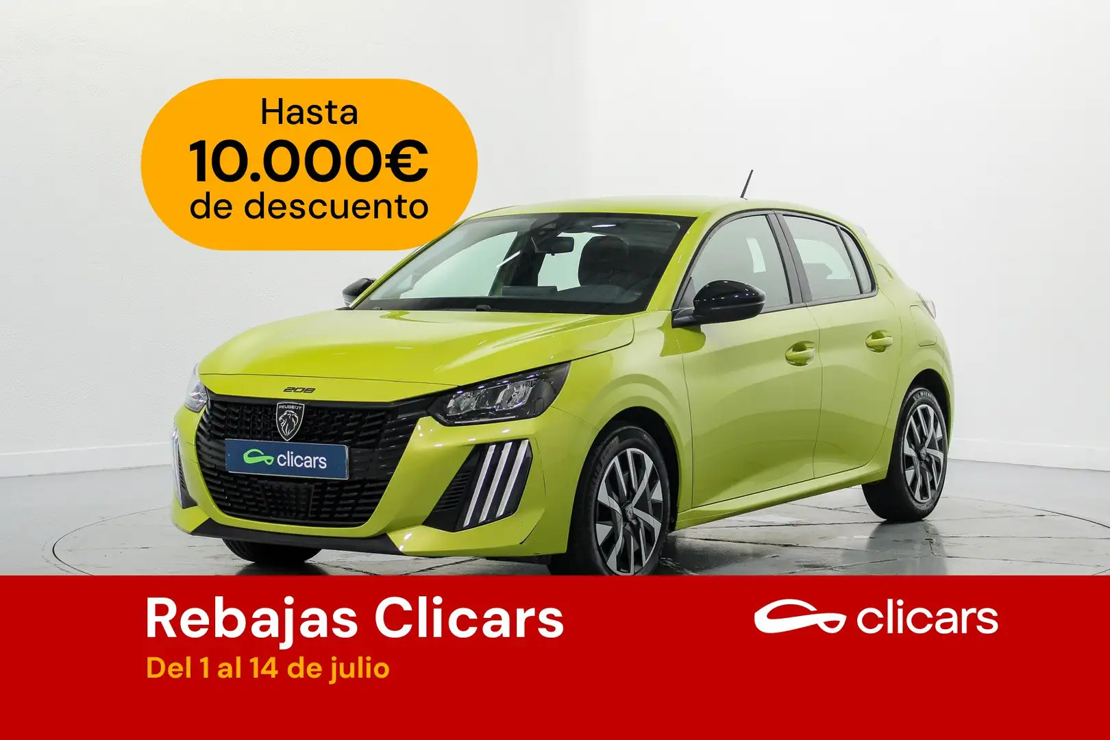 Peugeot 208 1.2 Puretech S&S Active 100 Amarillo - 1