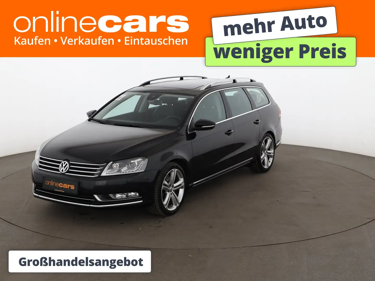 Volkswagen Passat Variant 2.0 TDI Highline Aut XENON STANDHZ Schwarz - 1