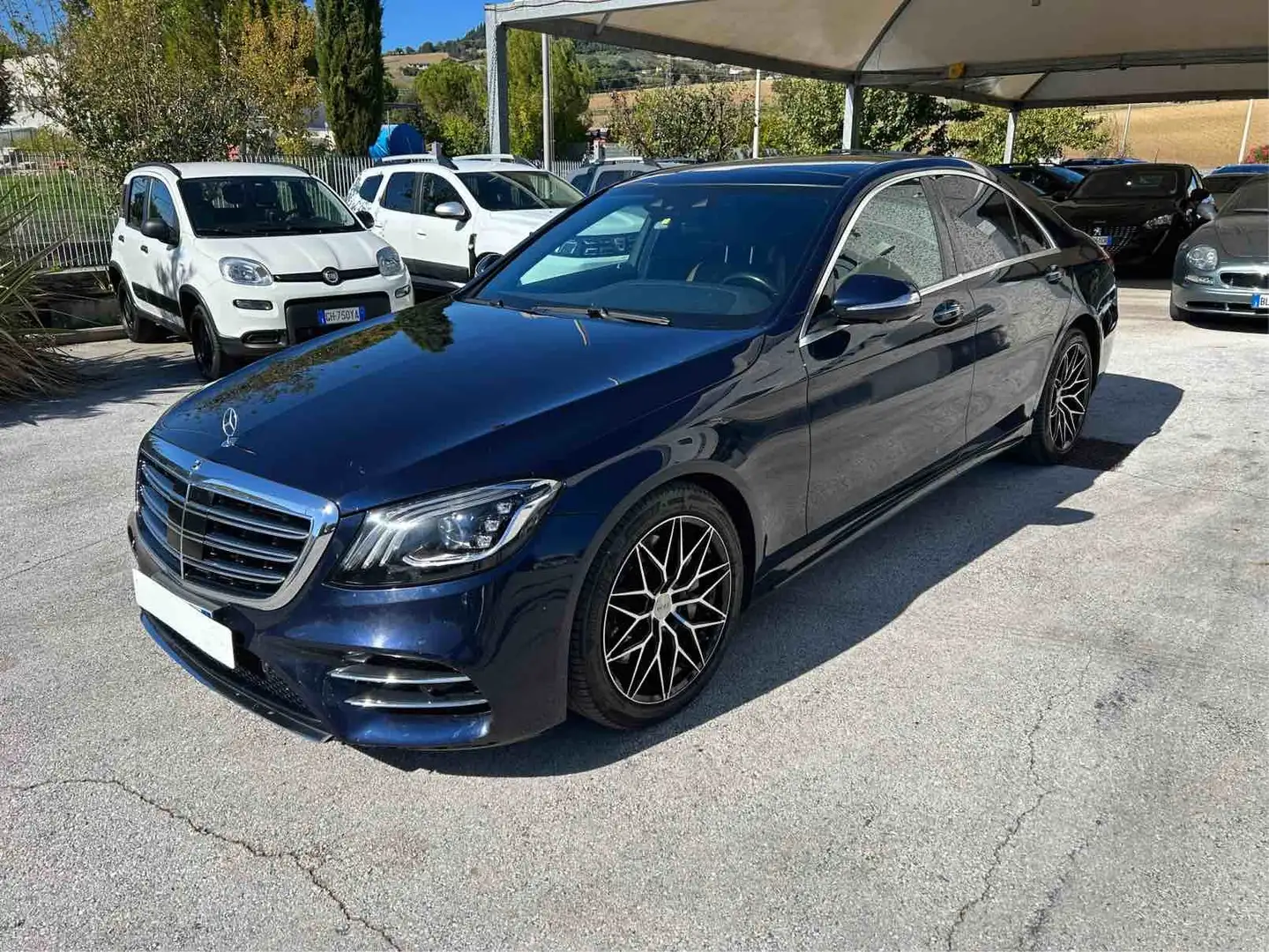 Mercedes-Benz S 350 D Premium Plus 4matic auto-TETTO- Blau - 1