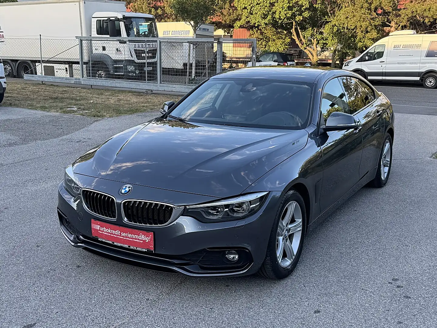 BMW 420 d Gran Coupe Aut. / HEAD-UP / MATRIX-LED / AHK ... Grau - 2