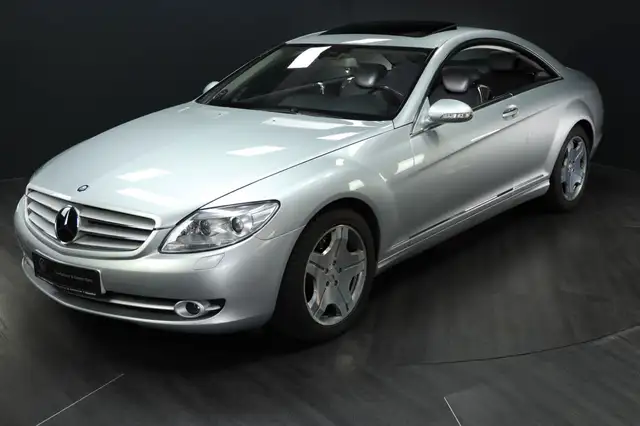 Mercedes-Benz CL 500 top Aussttg,Leder schwarz,Sheckheft