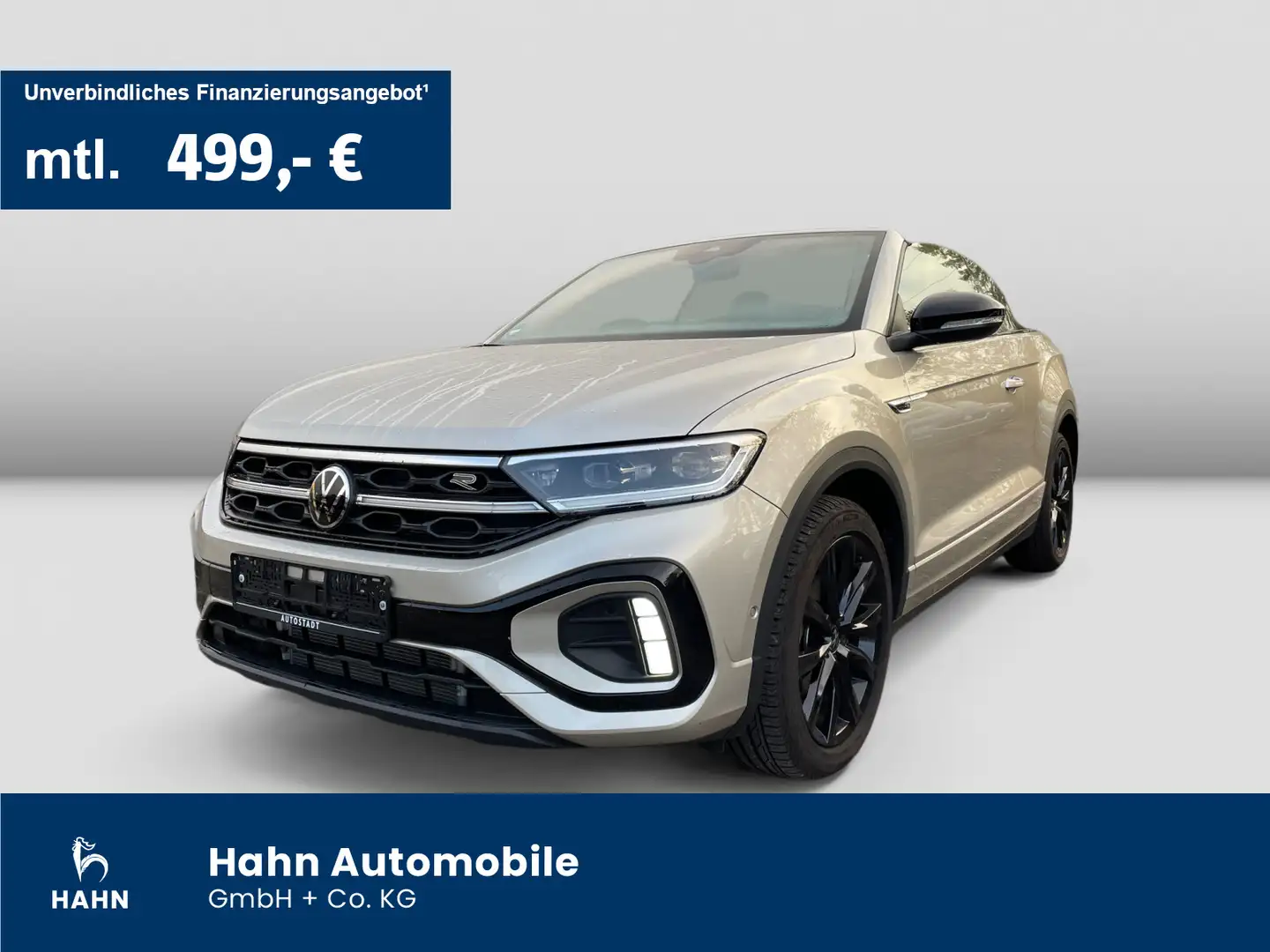 Volkswagen T-Roc 1.5TSI DSG R-Line Matrix AHK ACC Silber - 1
