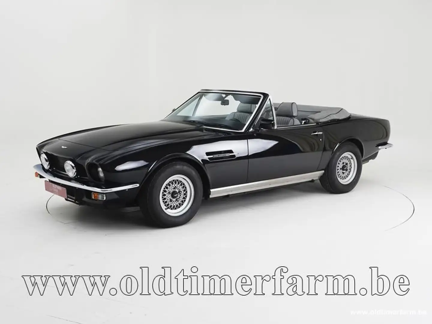 Aston Martin V8 Volante '86 CH5451 Noir - 1