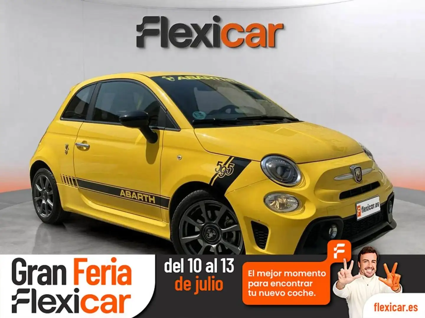 Abarth 500 1.4 16v T-Jet 595 107kW (145CV) E6D Jaune - 1