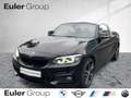 BMW 220 i Cabrio A 18'' M-Sport Leder Navi LED Alarm DAB F Schwarz - thumbnail 1