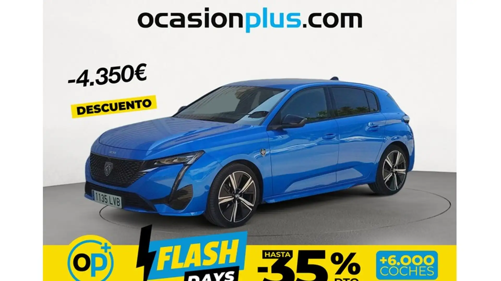 Peugeot 308 1.5 BlueHDi S&S GT EAT8 130 Blau - 1