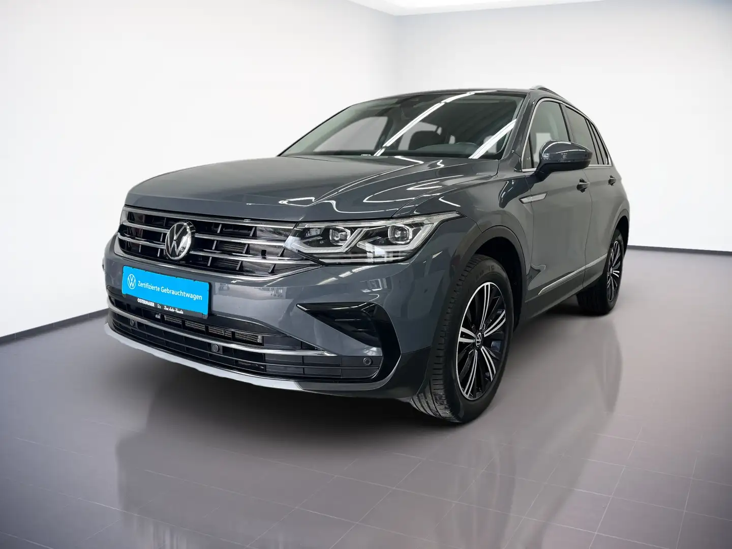 Volkswagen Tiguan ELEGANCE 2.0 TDI 150PS 4MOTION DSG LED.AHK.KAMERA. Szürke - 2