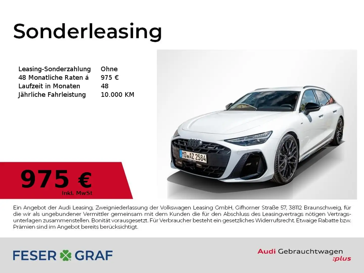 Audi A6 Avant NEUES MODELL / 2x S line / Tech+ Weiß - 1