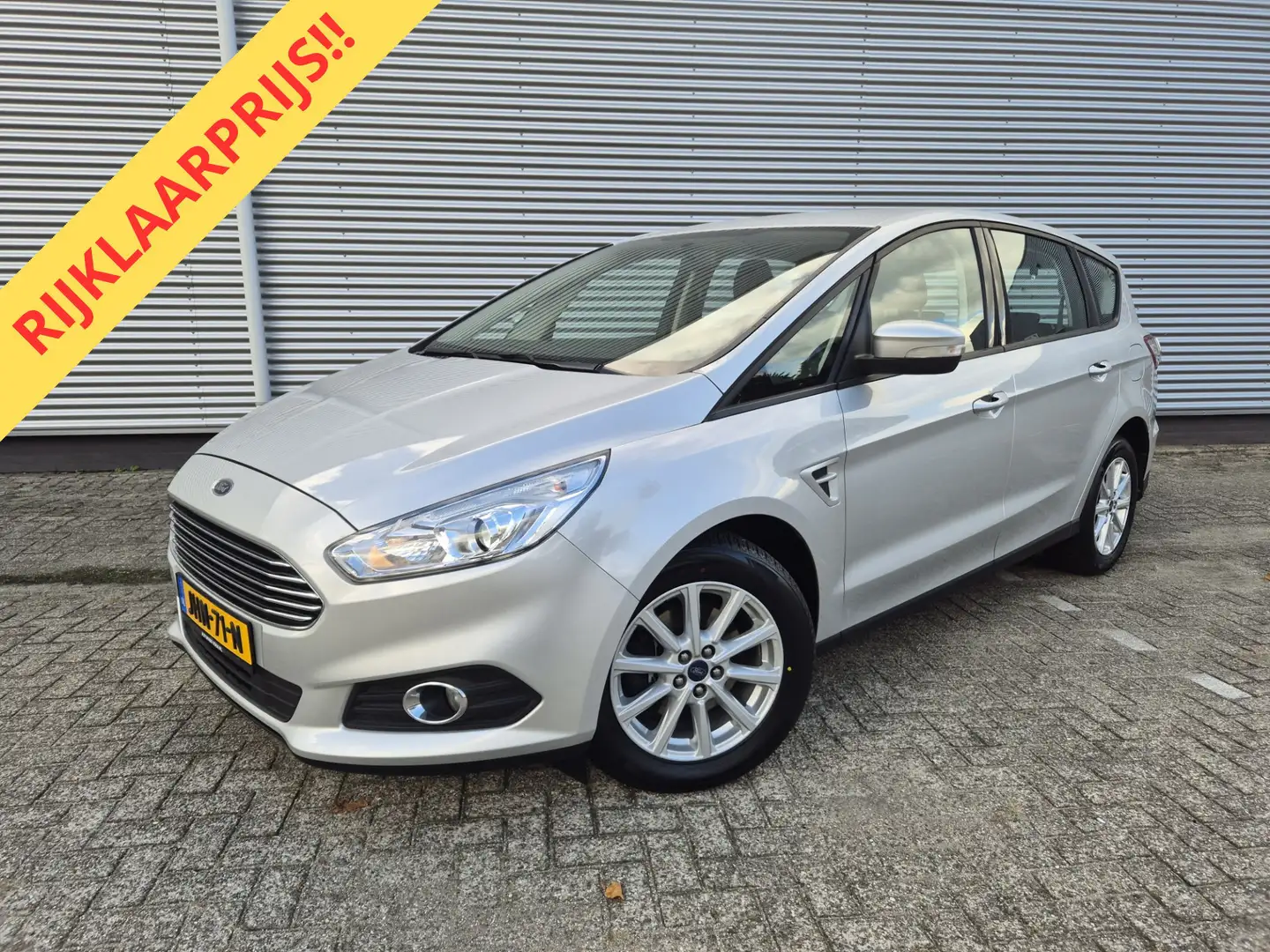 Ford S-Max 1.5i H6 Clima,Stoel/stuur/voorruit verwarming,Adro Grau - 1