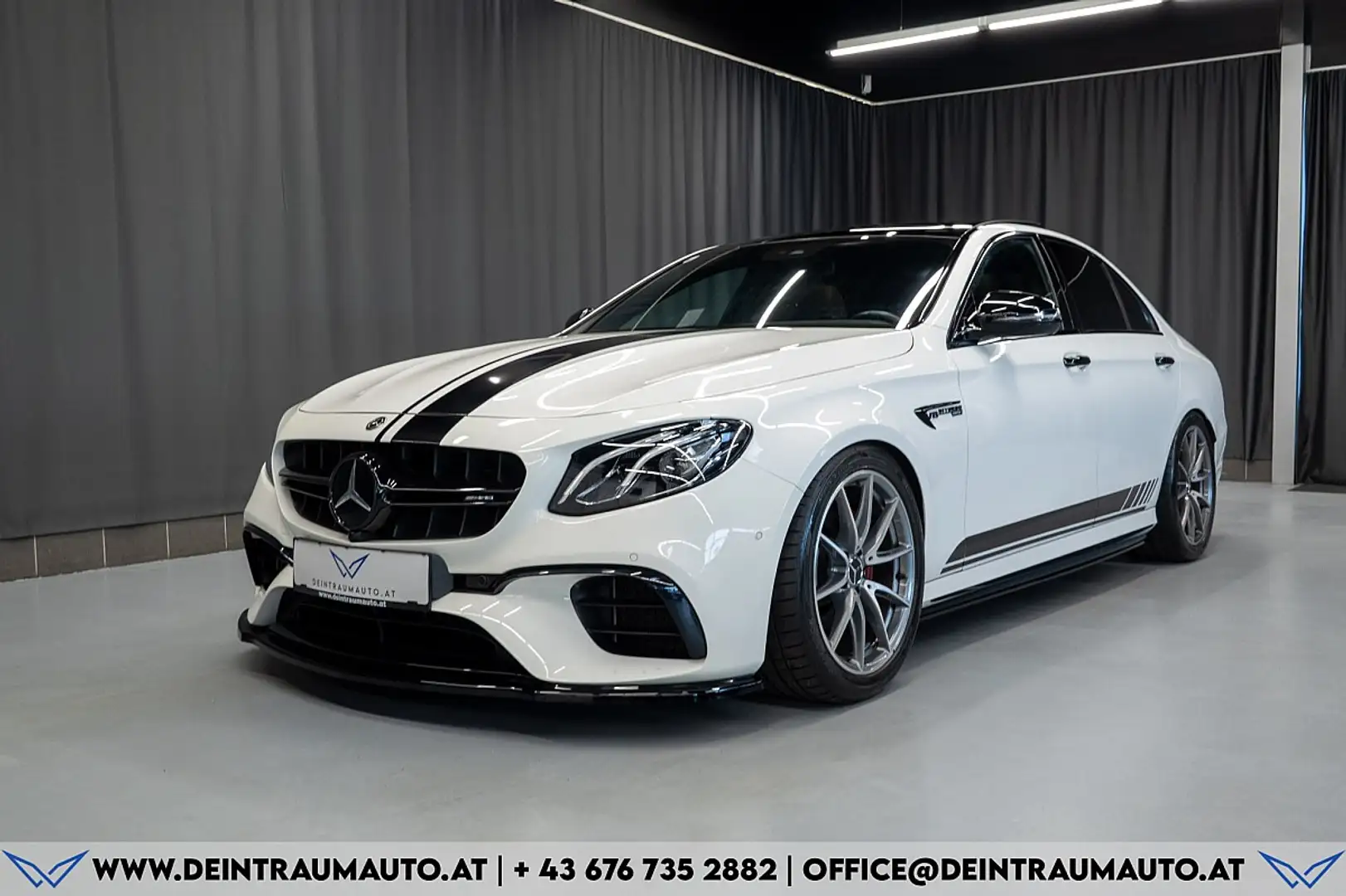 Mercedes-Benz E 63 AMG E 63S AMG 4MATIC+ Aut.*PANO*BURMESTER*PERF-AGA* Weiß - 1