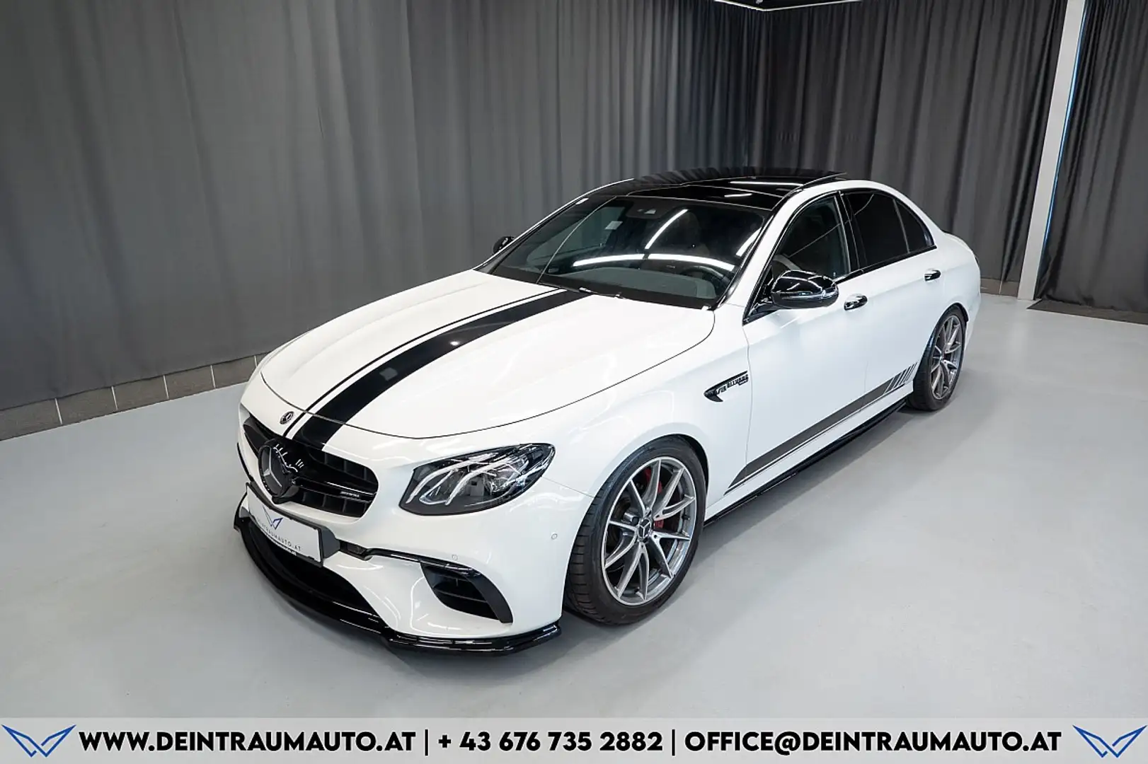 Mercedes-Benz E 63 AMG E 63S AMG 4MATIC+ Aut.*PANO*BURMESTER*PERF-AGA* Weiß - 2