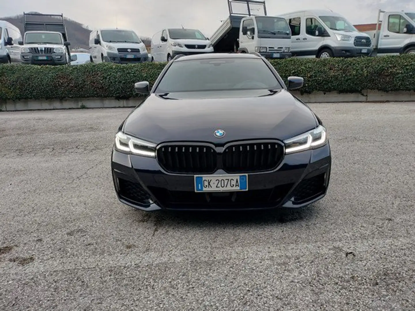 BMW 520 520d 48V Touring Msport Ufficiale Italia Full Opt! Nero - 2