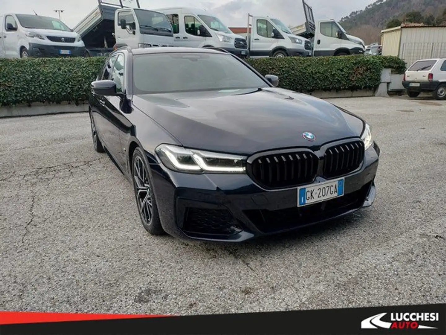 BMW 520 520d 48V Touring Msport Ufficiale Italia Full Opt! Nero - 1
