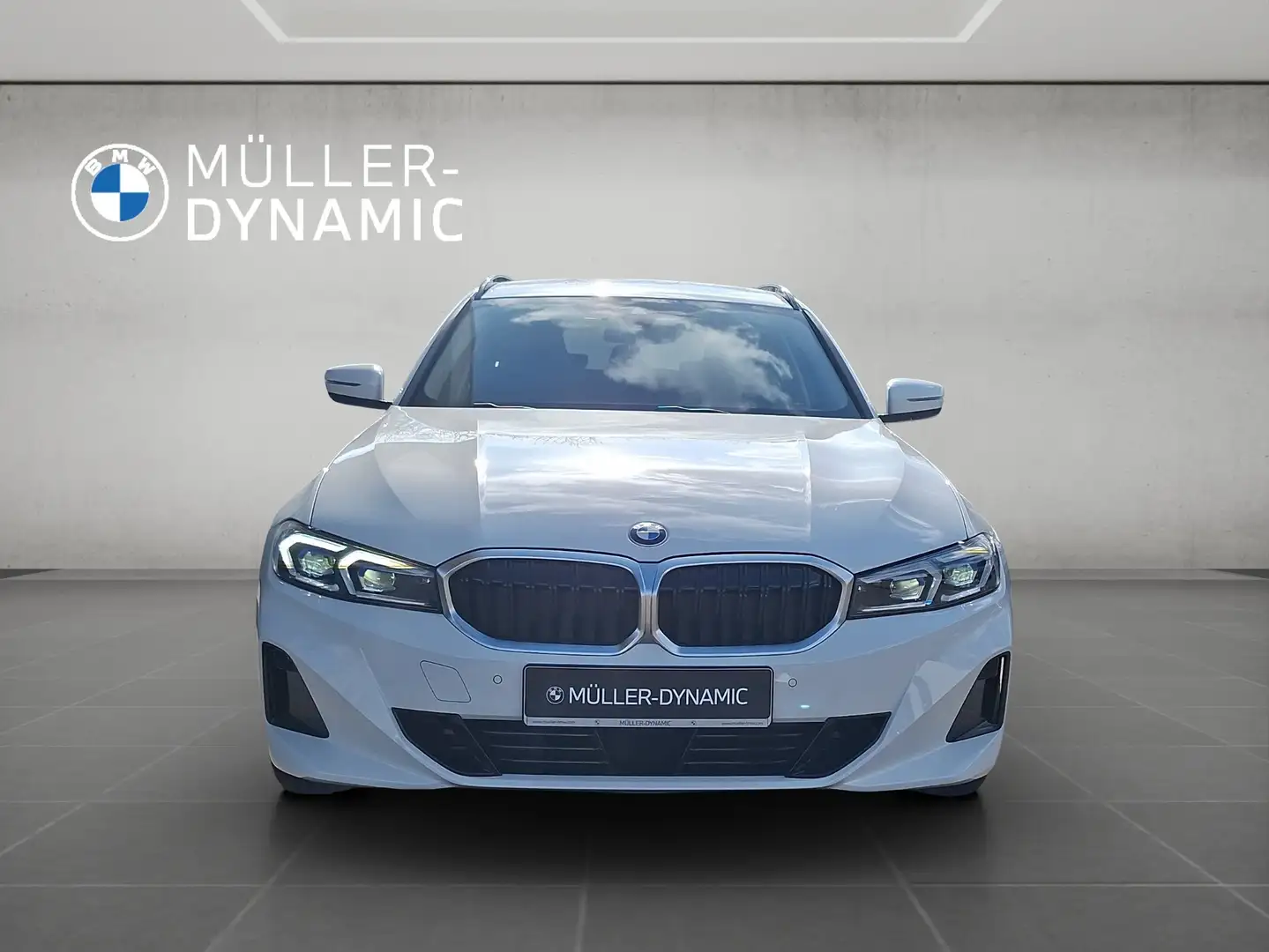 BMW 320 d xDrive Touring DAB LED ACC + Stop&Go Shz Weiß - 2