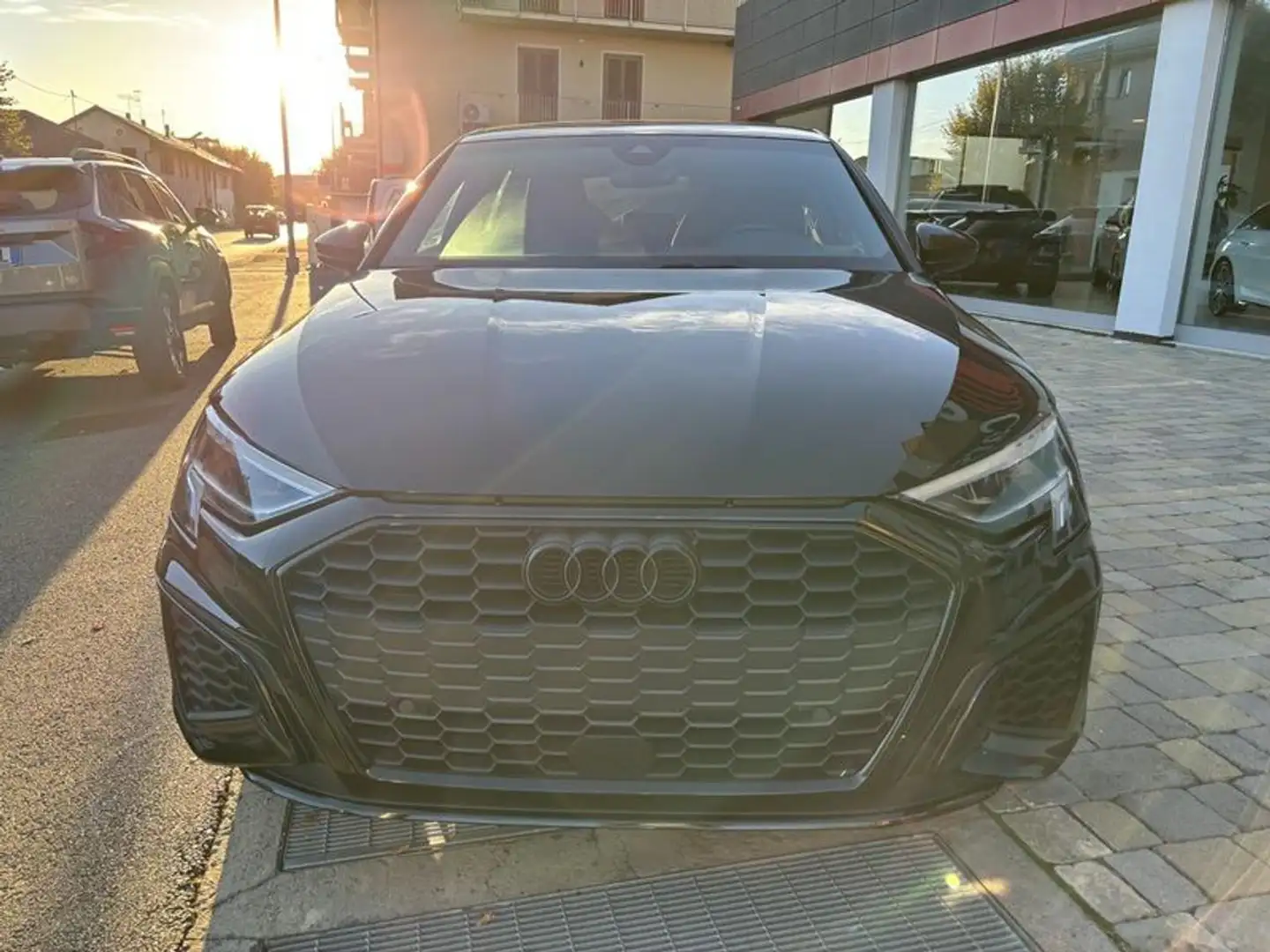 Audi A3 SPB 35 TFSI S line black edition FULL LED-NAVI-19" Nero - 2