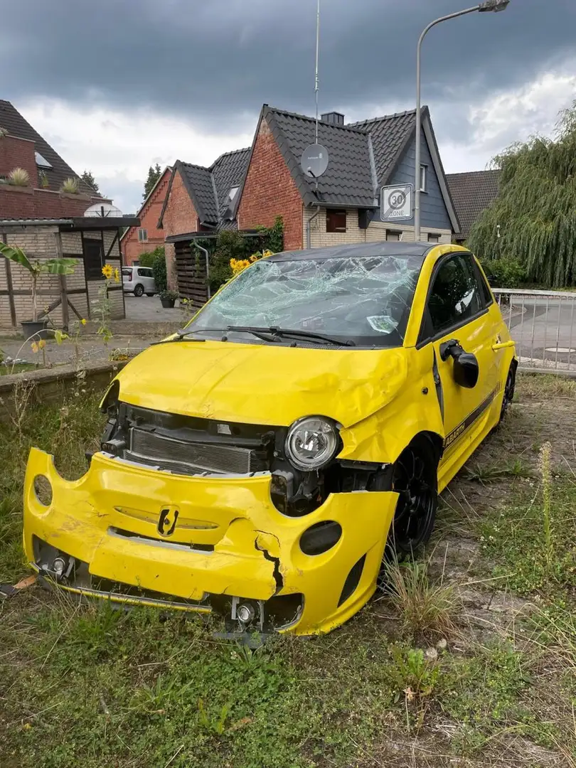 Abarth 500 EINZELSTÜCK UNFALL SCHLACHTER AKRAPOVIC KW Grau - 2