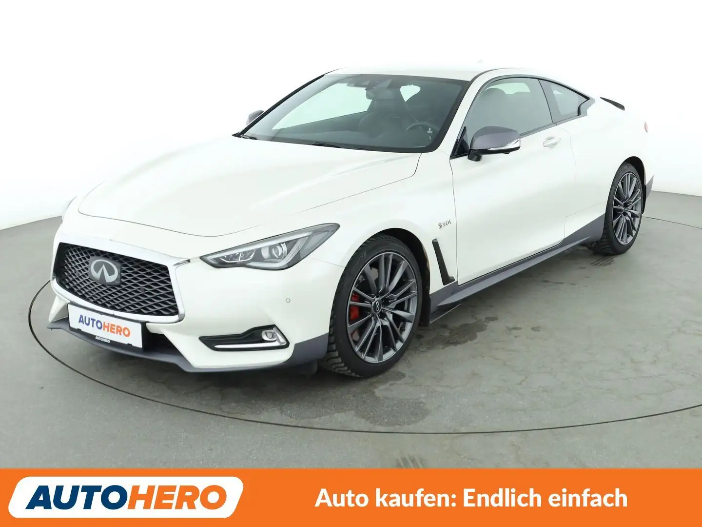 Infiniti Q60 3.0 V6 Sport AWD Aut.*NAVI*LED*TEMPO*CAM*SHZ*BOSE* Wit - 1
