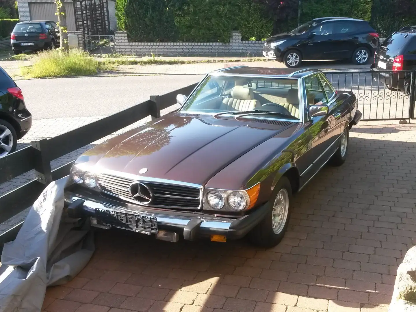 Mercedes-Benz SL 380 Cabrio Barna - 1