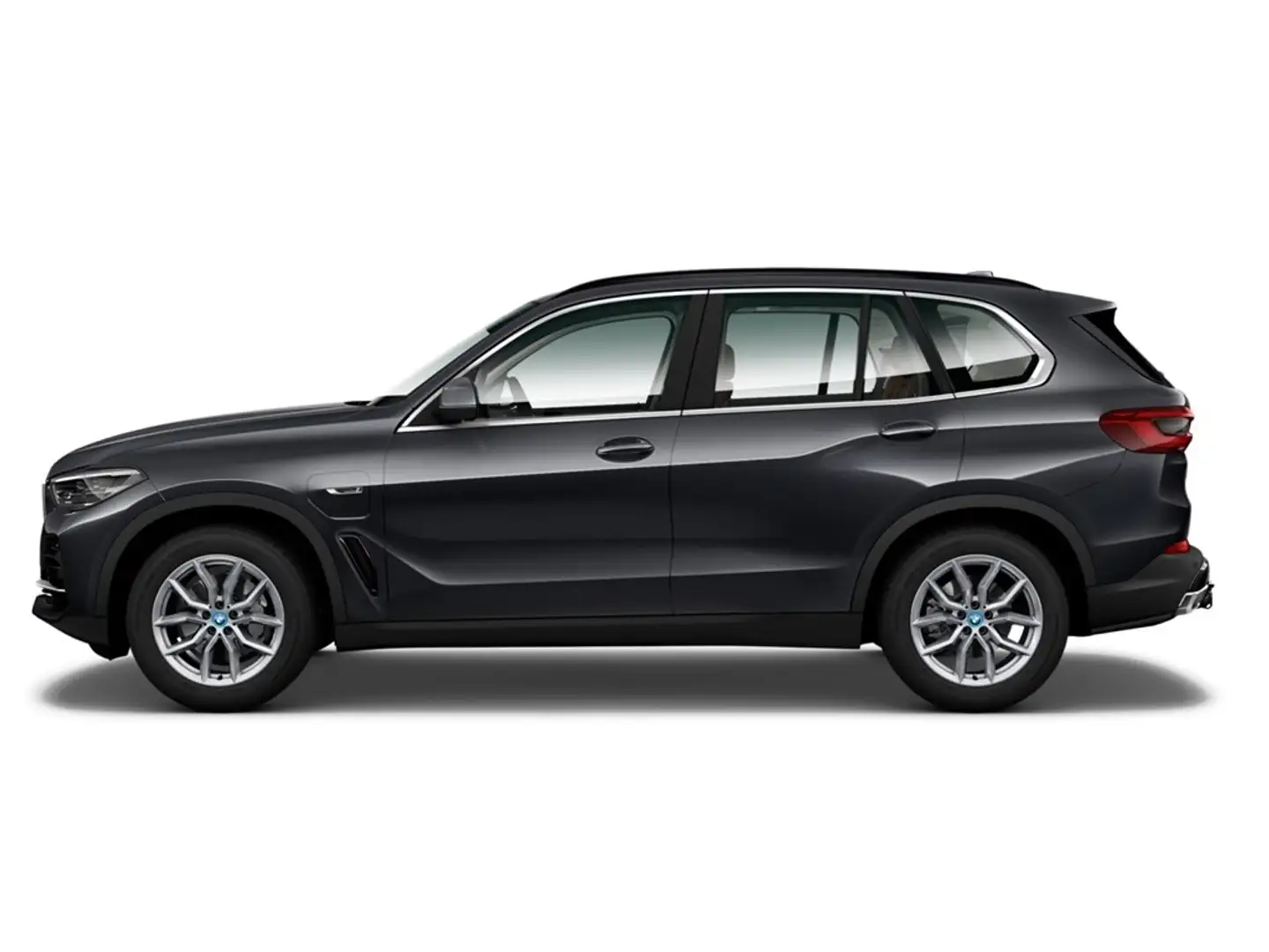 BMW X5 xDrive45e Aut Leder LED Navi AHK Pano SHZ RFK Grau - 2