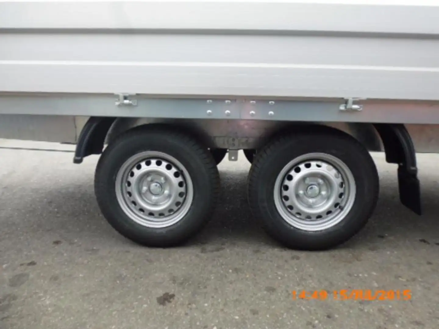 Agados VZ 33 Hochlader 2000kg 330 x 170 x 35 cm Silber - 2