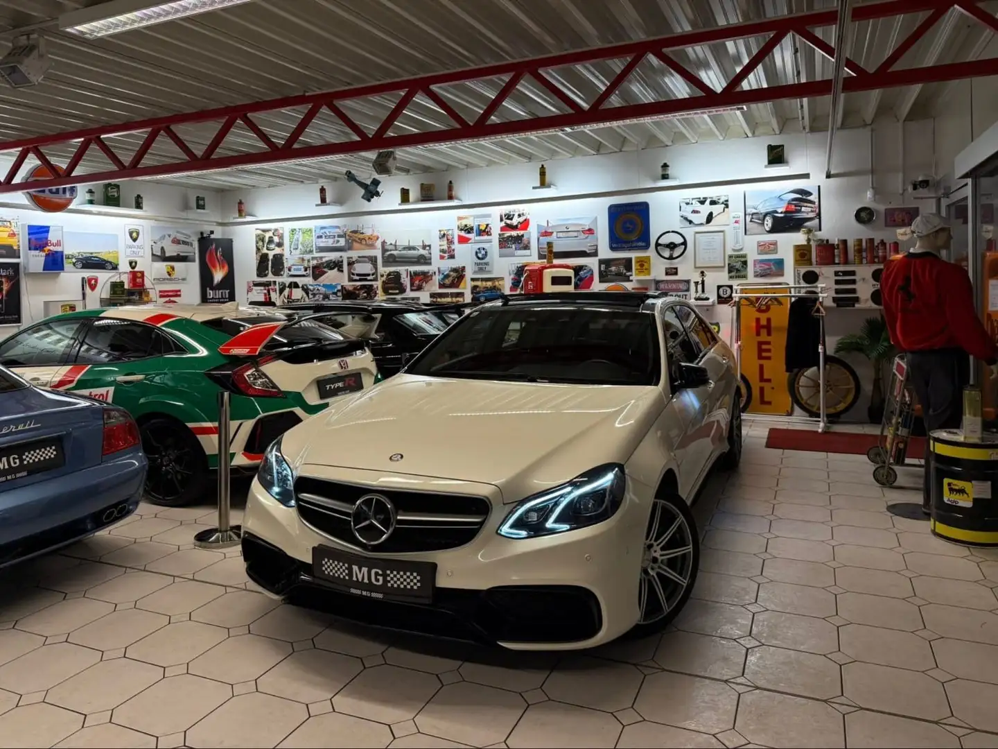 Mercedes-Benz E 63 AMG E 63 AMG 4Matic Panorama Blanc - 1