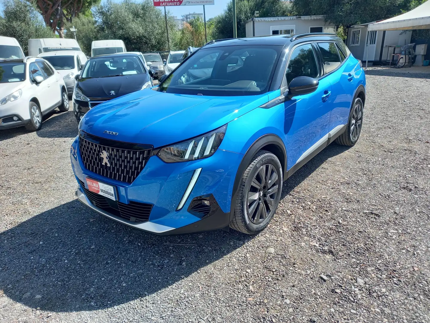 Peugeot 2008 2008 II 2020 1.2 puretech GT Line s Bleu - 1