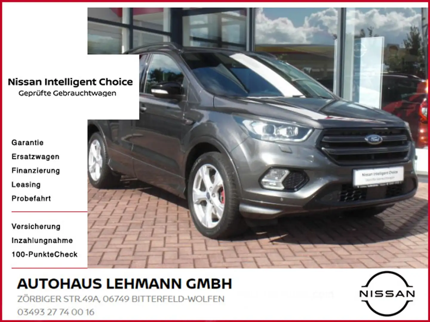 Ford Kuga 1.5 EcoBoost ST-Line XENON NAVI KAMERA Grau - 1