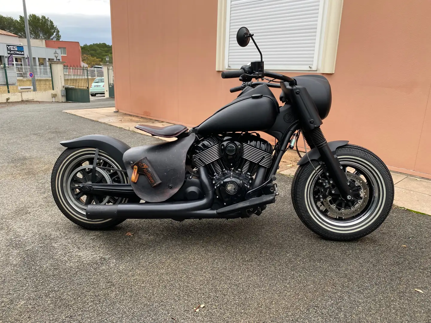 Indian Springfield 1890 DARK HORSE 116 BLACK SMOKE Чёрный - 2