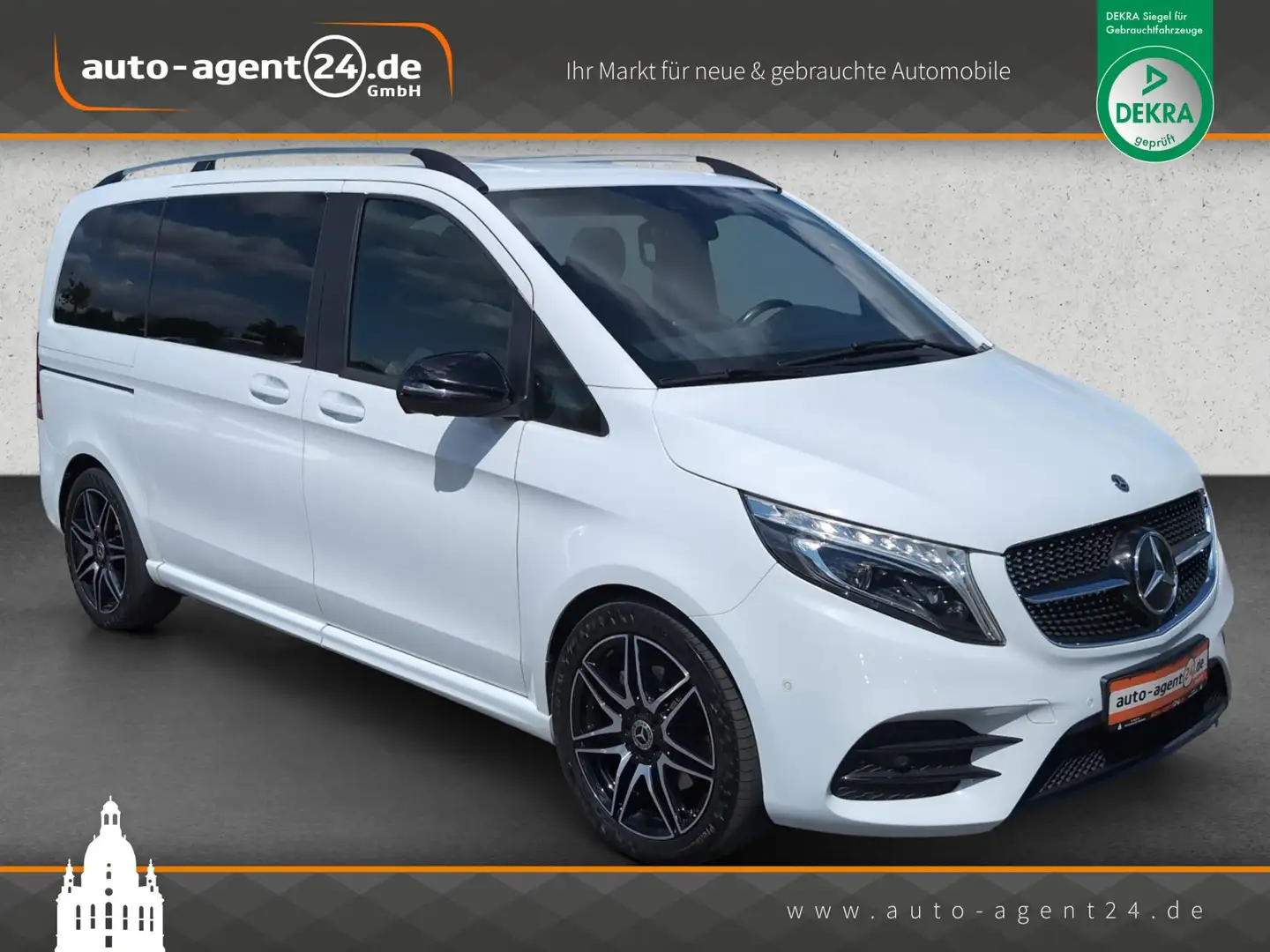 Mercedes-Benz V 300 K 4M Avantg./AMG/StHzg/Sitzlüft/Memo/Distr Blanco - 1