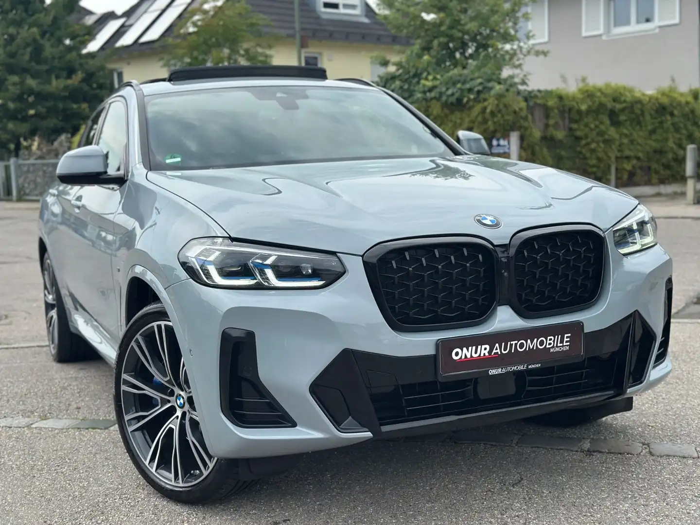 BMW X4 xDrive 30d M-Sport NaviProf HuD Pano ACC AHK Gris - 1