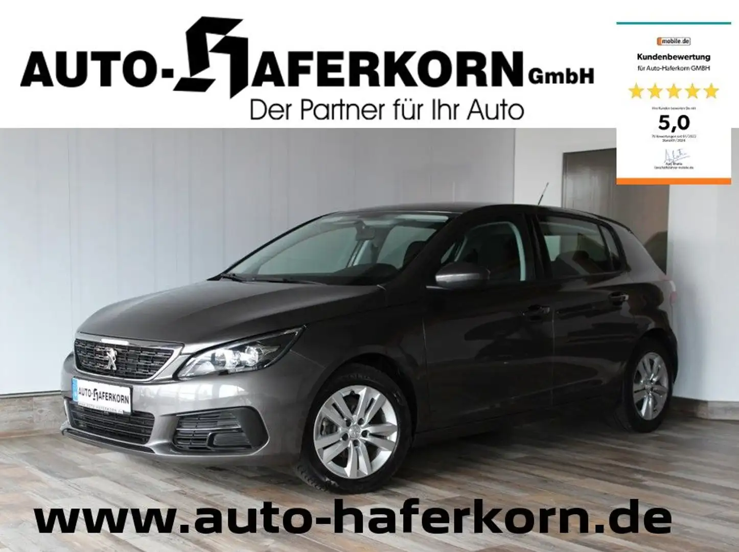 Peugeot 308 1.2  PureTech 110 Active* SZHZG*KLIMAAUTO* Grau - 1