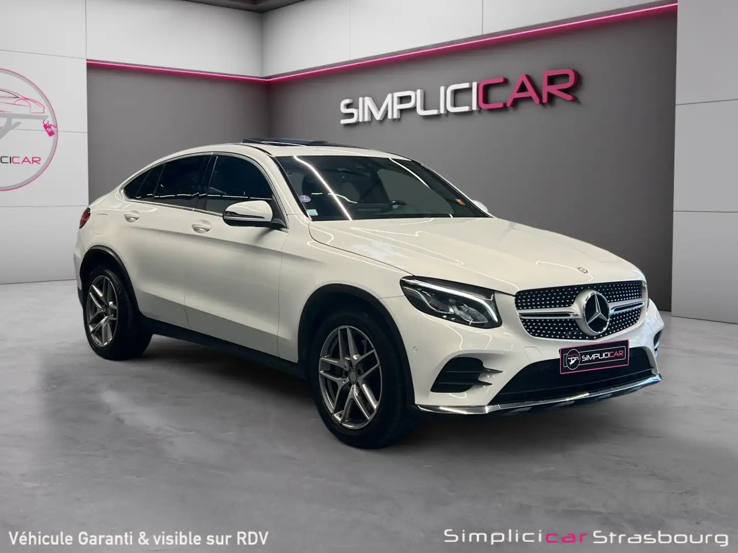 Mercedes-Benz GLC 250 GLC Coupé 250 9G-Tronic 4Matic Sportline Blanc - 1
