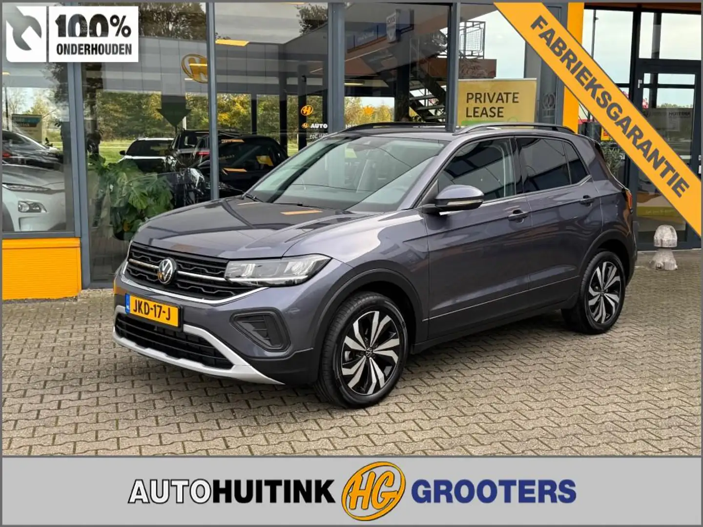 Volkswagen T-Cross 1.0 TSI 115 pk DSG Life Edition - Navi/Apple/Andro Gris - 1