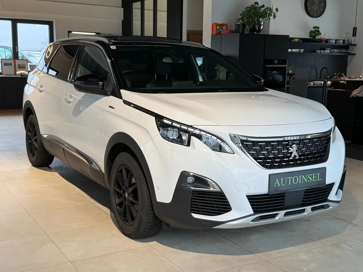 Peugeot 5008 GT-Line Aut. Ambiente+Panorama+360 Kamera Weiß - 2